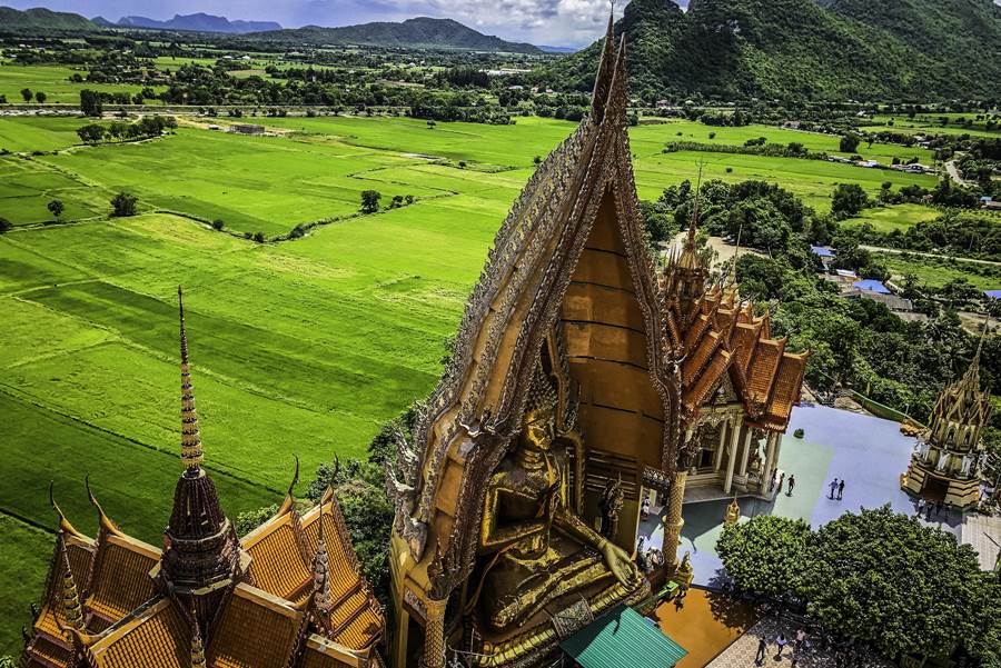 The Tiger Cave Temple Wat Tham Suea River Kwai Cruise Bangkok