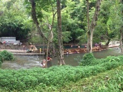 Fluss der heissen Quelle Hin Dat |Hin Dat Hot Spring River